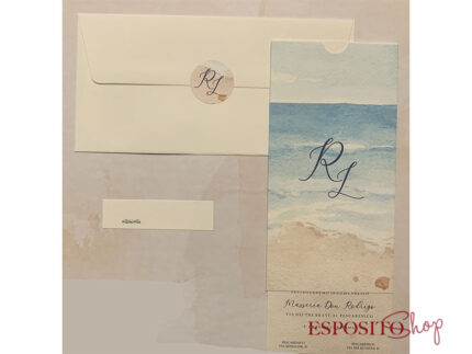 Partecipazione con spiaggia e mare F1739