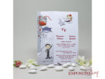 Partecipazione sposi cartoon al balcone BP051512 3